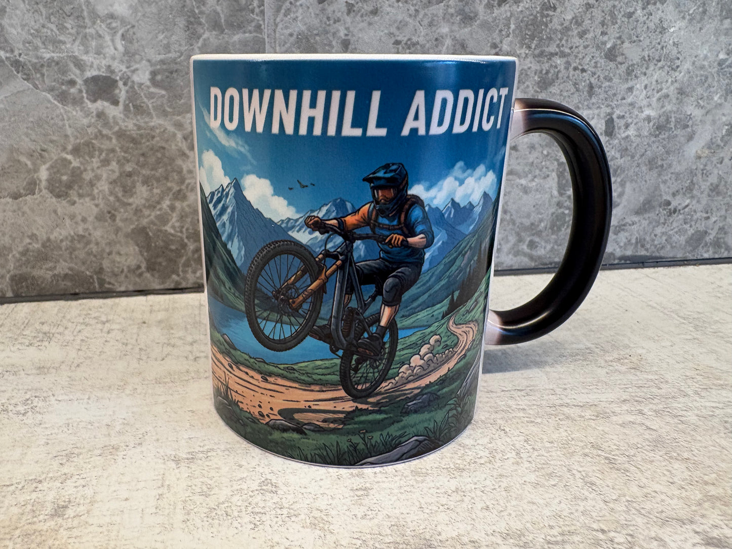 Downhill Addict Mug