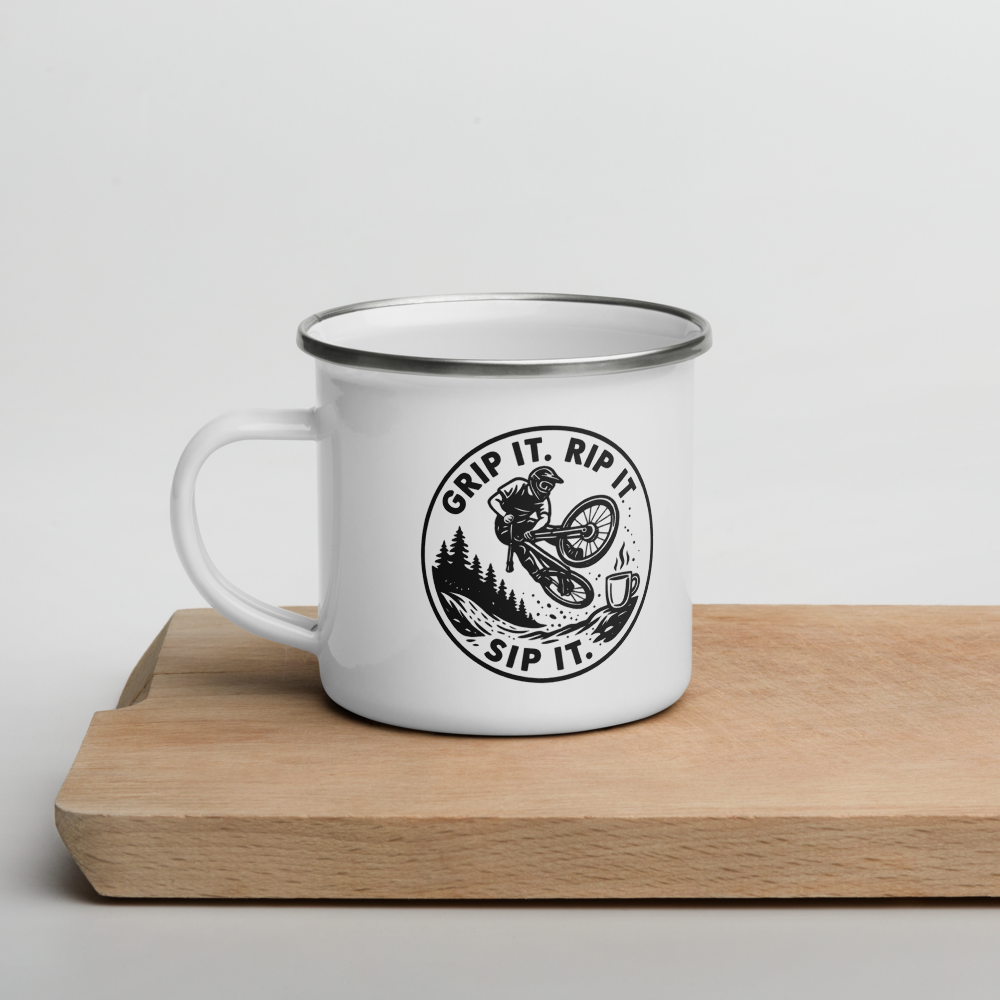 MTB Enamel Mug