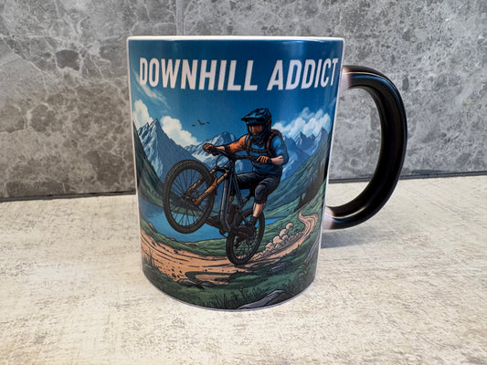 Downhill Addict Mug